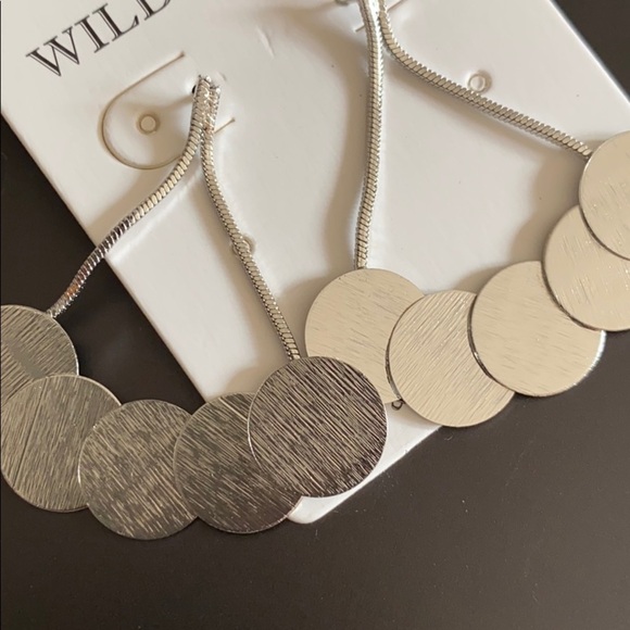 ** 5 for $20**Metal circle drop post earrings - Picture 4 of 4